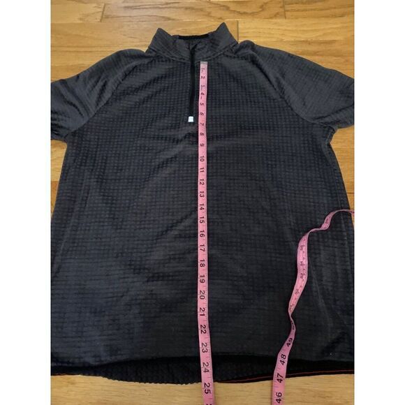 Champion Mens large Quarter-Zip Long Sleeve high neck Performance Shirt - Picture 6 of 9